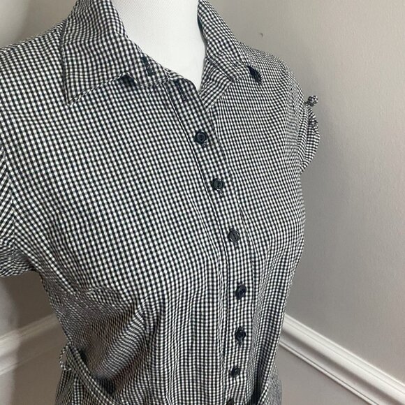Vintage Blouse Dress Barn size Medium Dress Shirt - Picture 2 of 6